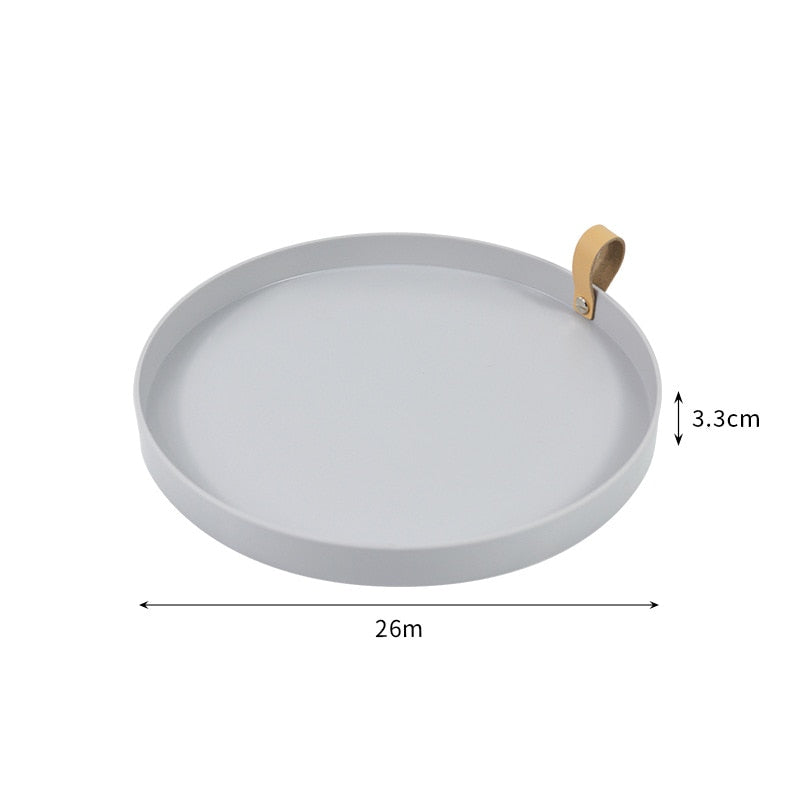 Aesthetic Round Luxury Tray