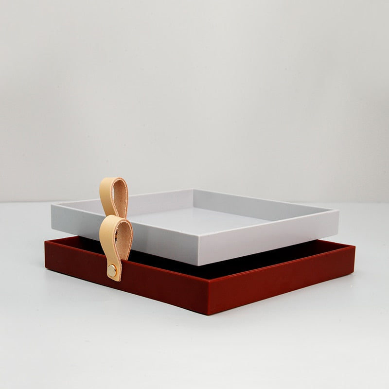 Aesthetic Square Luxury Tray