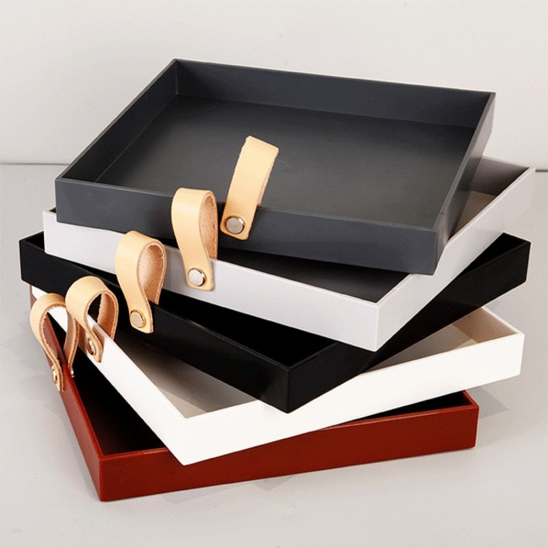 Aesthetic Square Luxury Tray